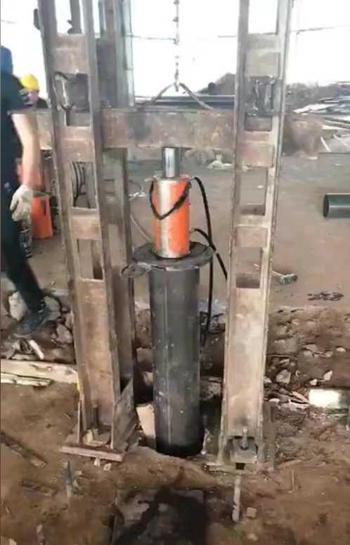 日照莒县钢管桩加固